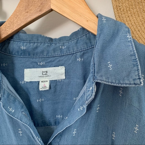 Denim Button Down - Picture 5 of 8